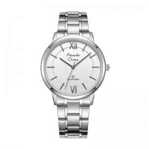 Alexandre Christie AC 8689 Silver White Man MHBSSSL